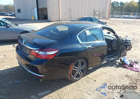 2017 Honda Accord Sport z USA, uszkodzony, nr VIN 1HGCR2F5XHA302470